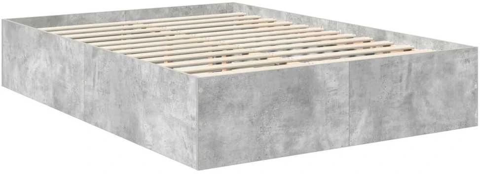 Lovos rėmas Betono pilka 150 x 200 cm Apdirbta mediena