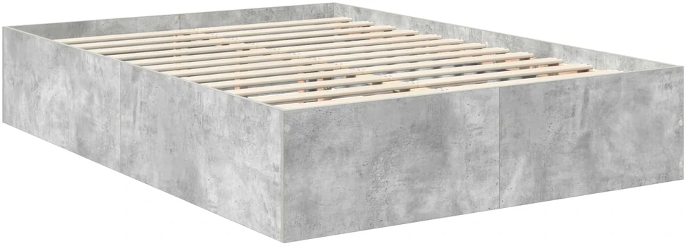 Lovos rėmas Betono pilka 150 x 200 cm Apdirbta mediena