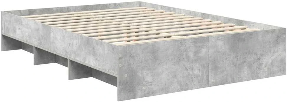 Lovos rėmas Betono pilka 150 x 200 cm Apdirbta mediena