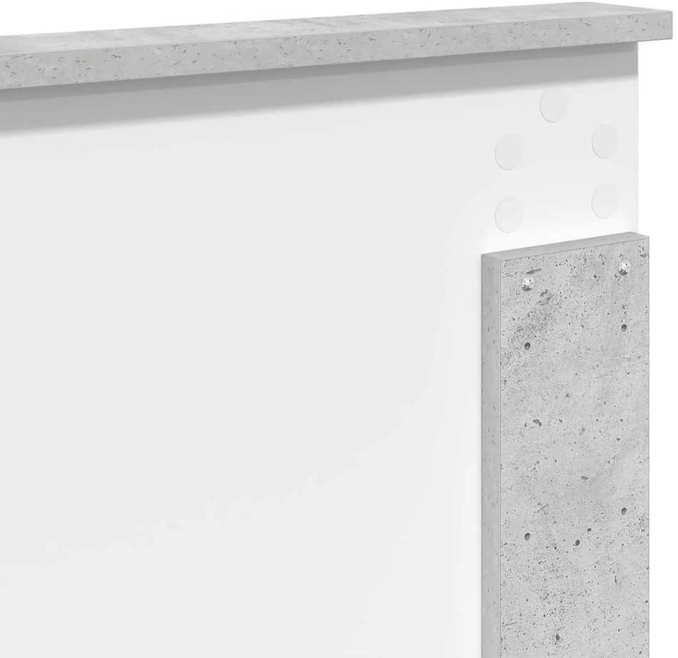 Lovos rėmas Betono pilka 160 x 200 cm Inžinerinė mediena