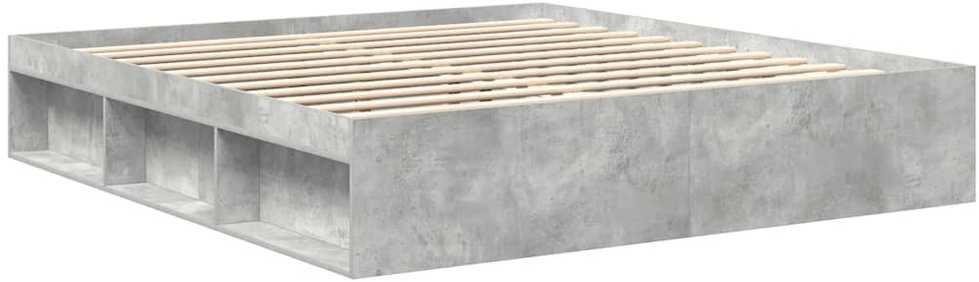 Lovos rėmas, betono pilkos spalvos, 200x200cm