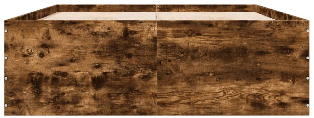 Lova Lovos rėmas, dūminio ąžuolo, 135x190cm, apdirbta mediena
