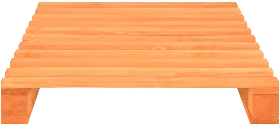 Lovos rėmas iš palečių, rudos sp., 100x200cm, pušies med. mas.