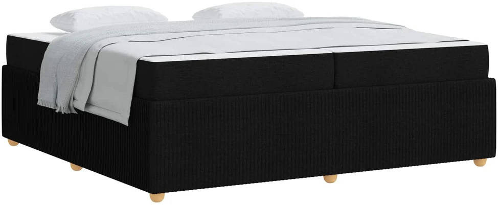 Lovos rėmas Juoda 200 x 200 cm audinys