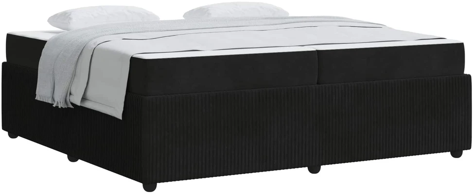 Lovos rėmas Juoda 200 x 200 cm audinys