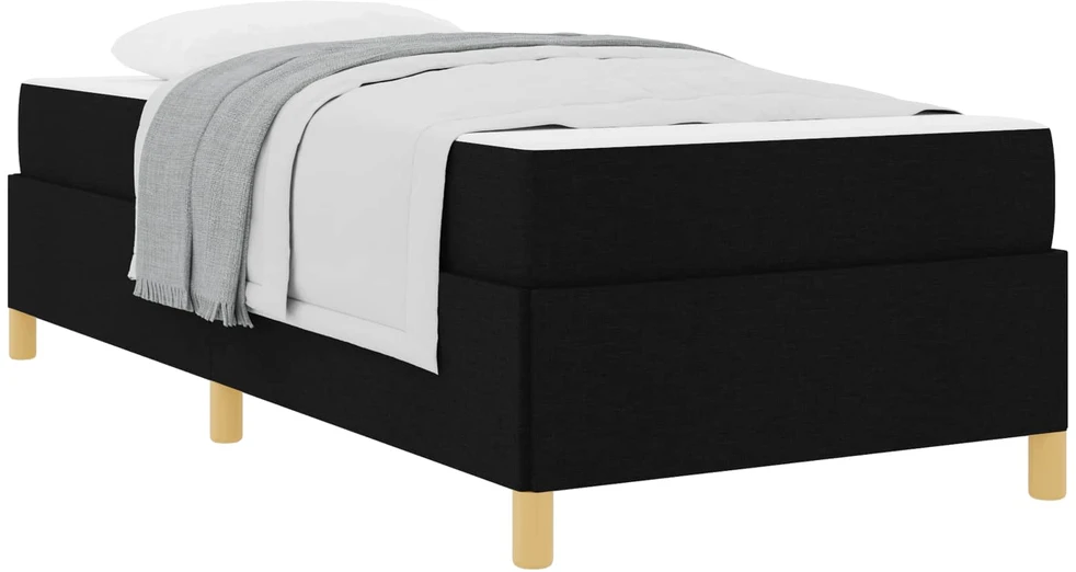 Lova Lovos rėmas Juoda 90 x 200 cm audinys