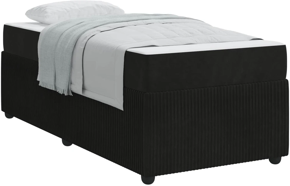 Lova Lovos rėmas Juoda 90 x 200 cm audinys