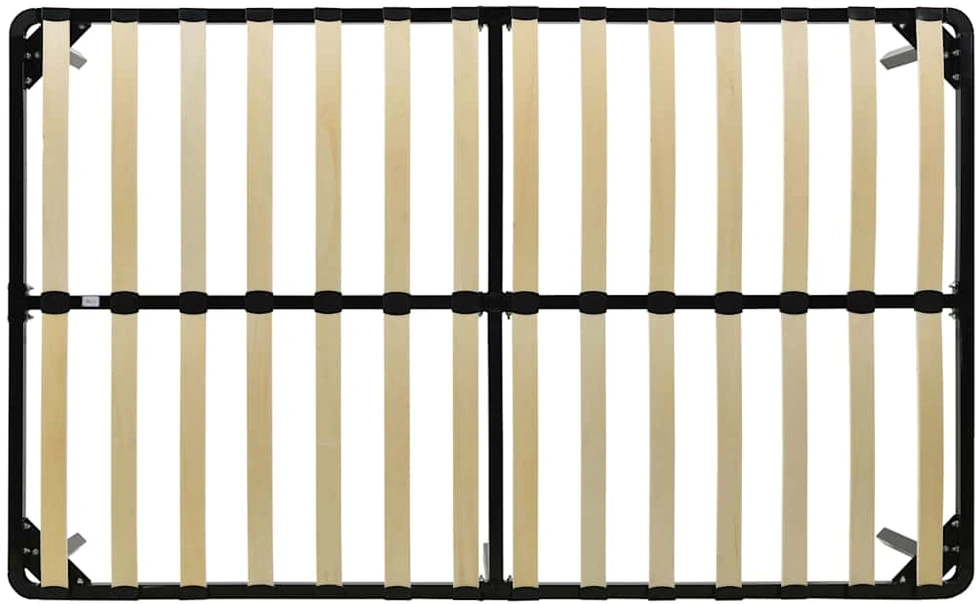Lovos rėmas, juodos spalvos, 140x200cm, metalas