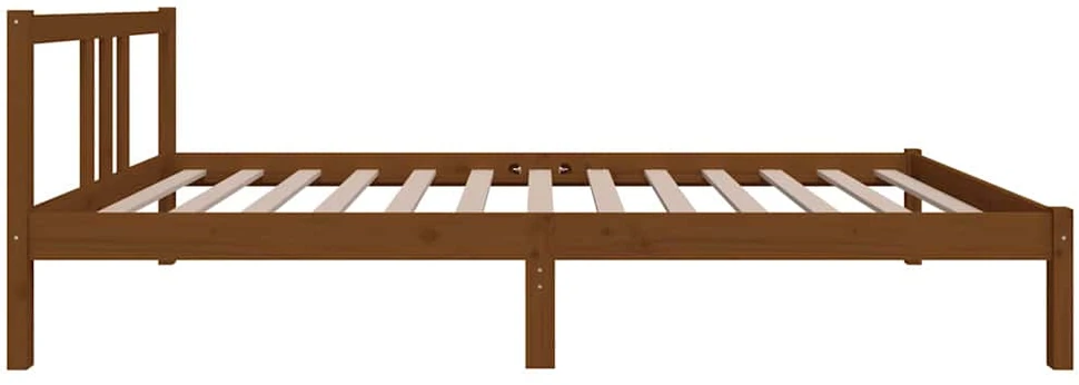 Lovos rėmas, medaus rudos spalvos, 100x200cm, medienos masyvas
