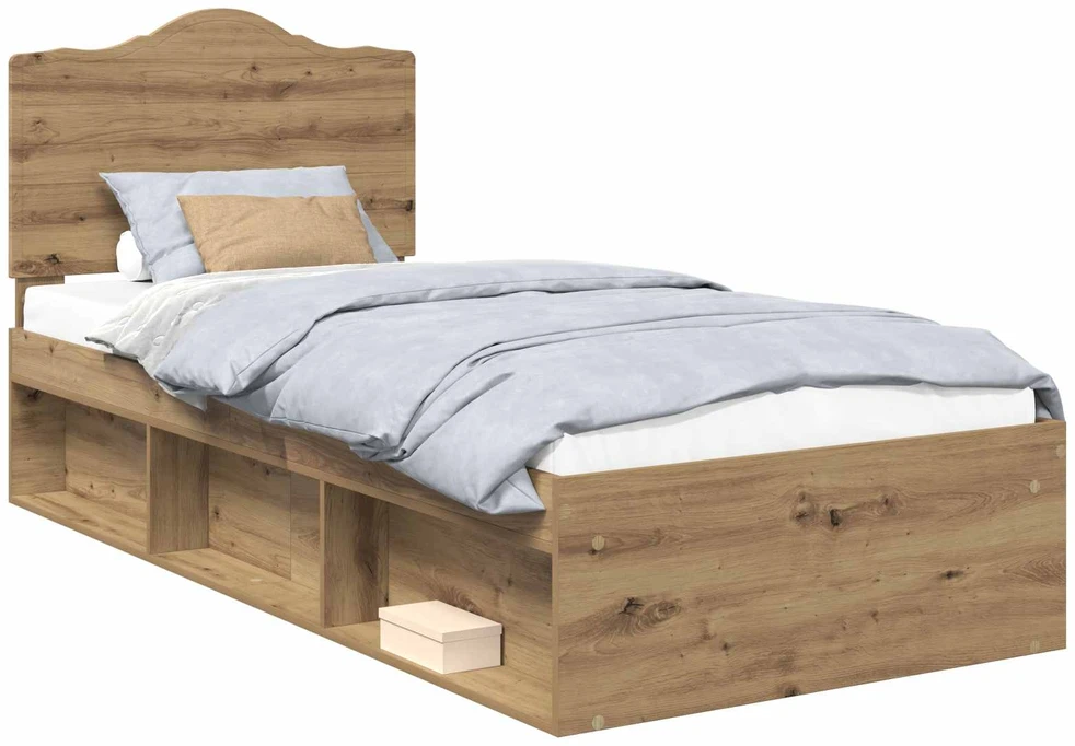 Lova Lovos rėmas Meistrų ąžuolas 100 x 200 cm Kietos pušies mediena