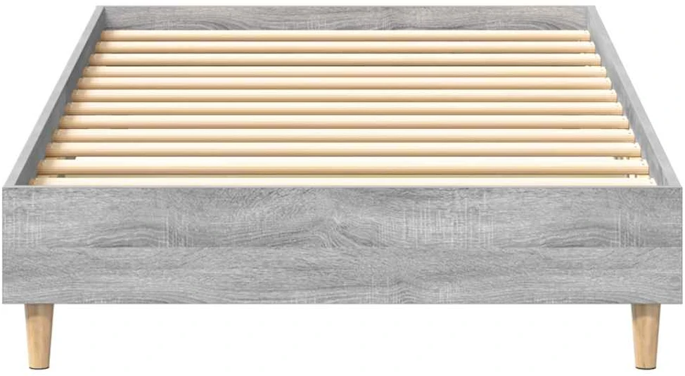Lova Lovos rėmas Pilkas Sonoma 203 x 93 x 25 cm Apdirbta mediena