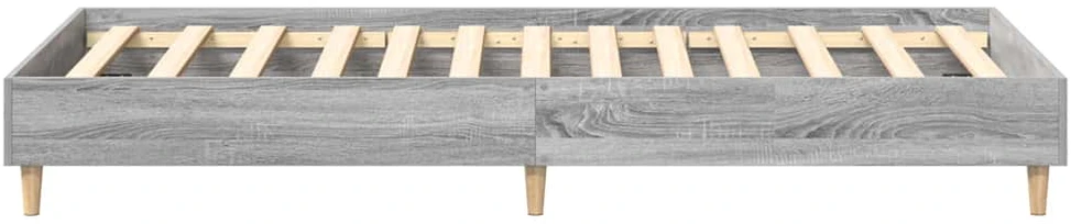 Lova Lovos rėmas Pilkas Sonoma 203 x 93 x 25 cm Apdirbta mediena