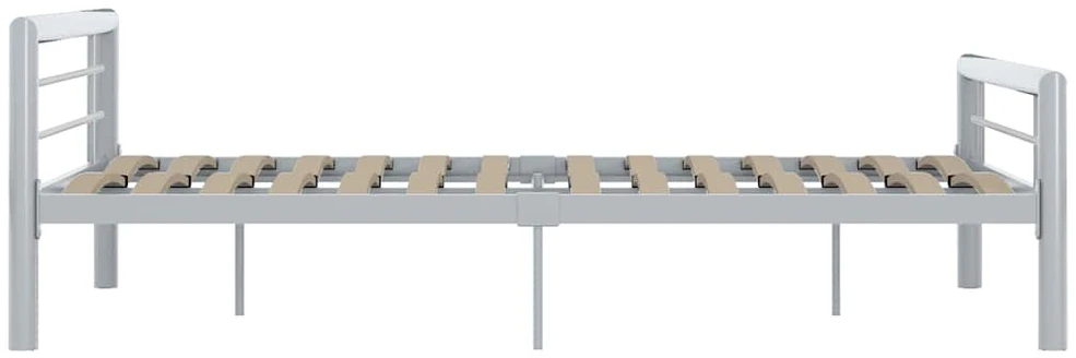 Lovos rėmas, pilkos ir baltos spalvos, 120x200cm, metalas