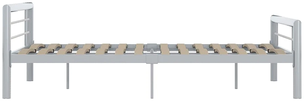 Lovos rėmas, pilkos ir baltos spalvos, 140x200cm, metalas