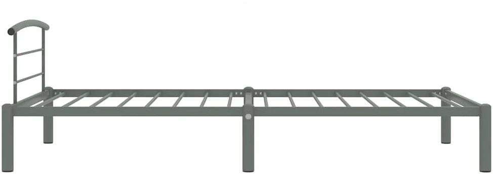 Lovos rėmas, pilkos spalvos, 90x200cm, metalas
