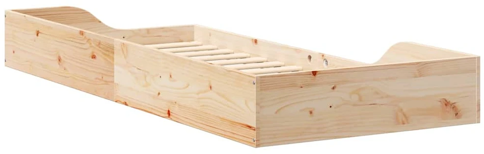 Lova Lovos rėmas Ruda 100 x 210 cm Kietos pušies mediena