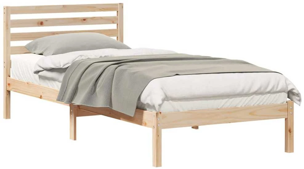 Lova Lovos rėmas Ruda 100 x 210 cm Kietos pušies mediena