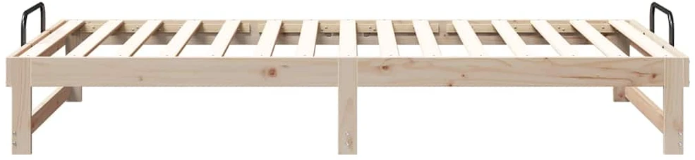 Lova Lovos rėmas Ruda 100 x 210 cm Kietos pušies mediena