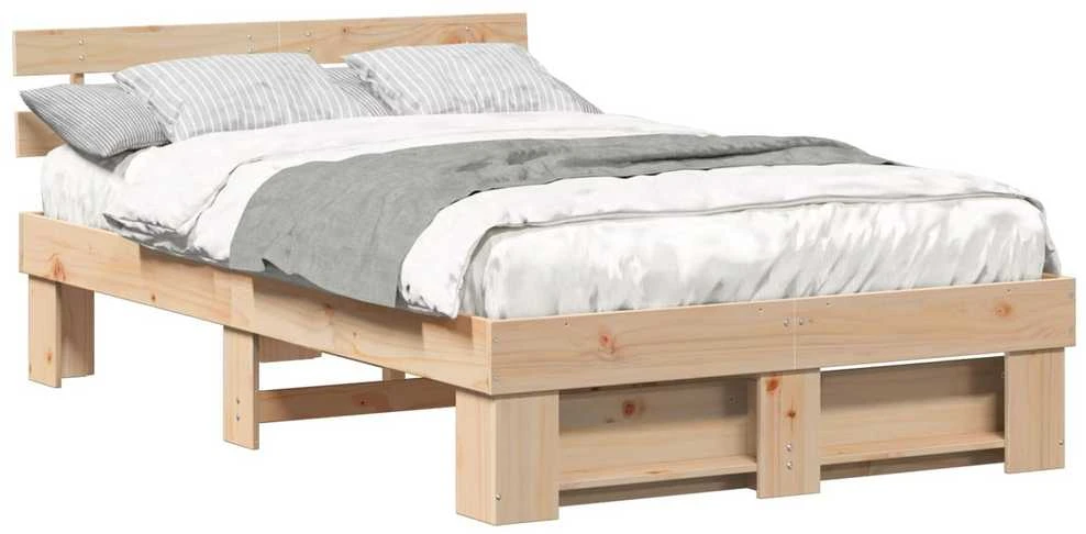 Lovos rėmas Ruda 140 x 190 cm Kietos pušies mediena