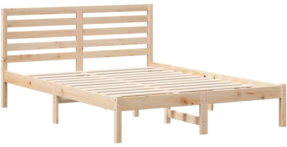 Lovos rėmas Ruda 140 x 190 cm Kietos pušies mediena