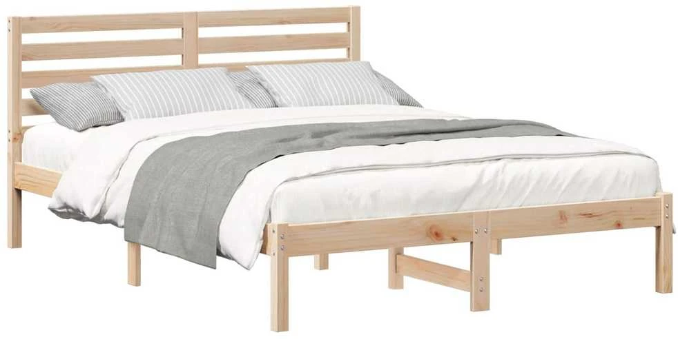 Lovos rėmas Ruda 140 x 190 cm Kietos pušies mediena