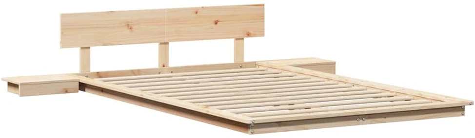 Lovos rėmas Ruda 140 x 190 cm Medis