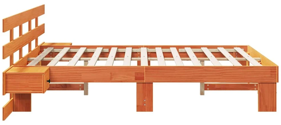 Lovos rėmas Ruda 160 x 200 cm Kietos pušies mediena