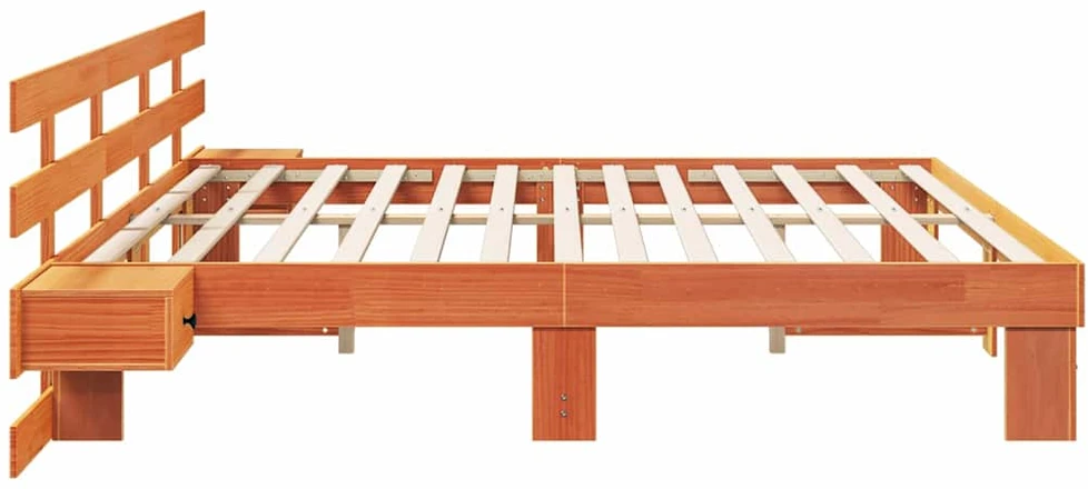 Lovos rėmas Ruda 180 x 200 cm Kietos pušies mediena