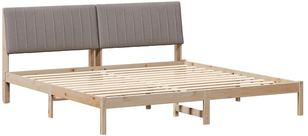 Lovos rėmas Ruda 200 x 200 cm Kietos pušies mediena