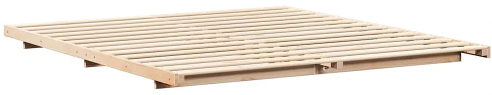 Lova Lovos rėmas Ruda 200 x 210 cm Kietos pušies mediena