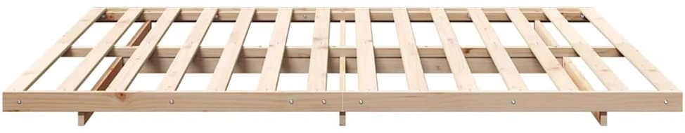 Lova Lovos rėmas Ruda 200 x 210 cm Kietos pušies mediena