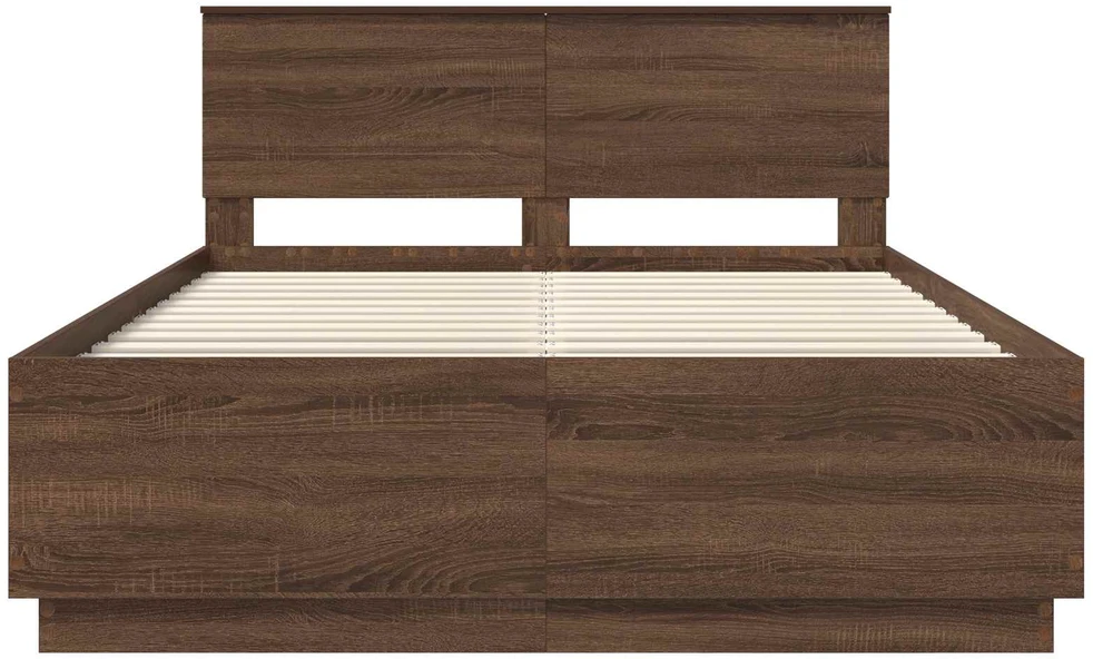 Lovos rėmas Rudas ąžuolas 150 x 200 cm Apdirbta mediena