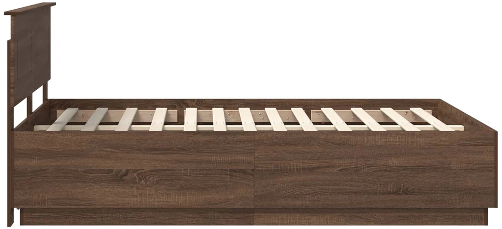 Lovos rėmas Rudas ąžuolas 150 x 200 cm Apdirbta mediena