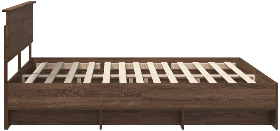 Lovos rėmas Rudas ąžuolas 200 x 200 cm Apdirbta mediena