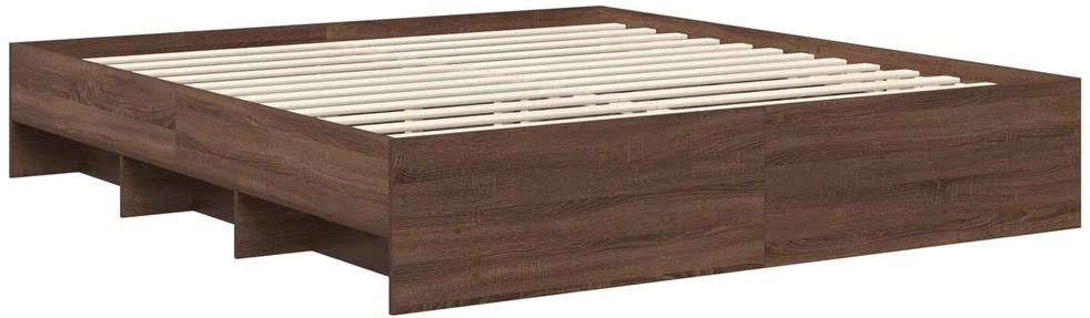 Lovos rėmas Rudas ąžuolas 200 x 200 cm Apdirbta mediena