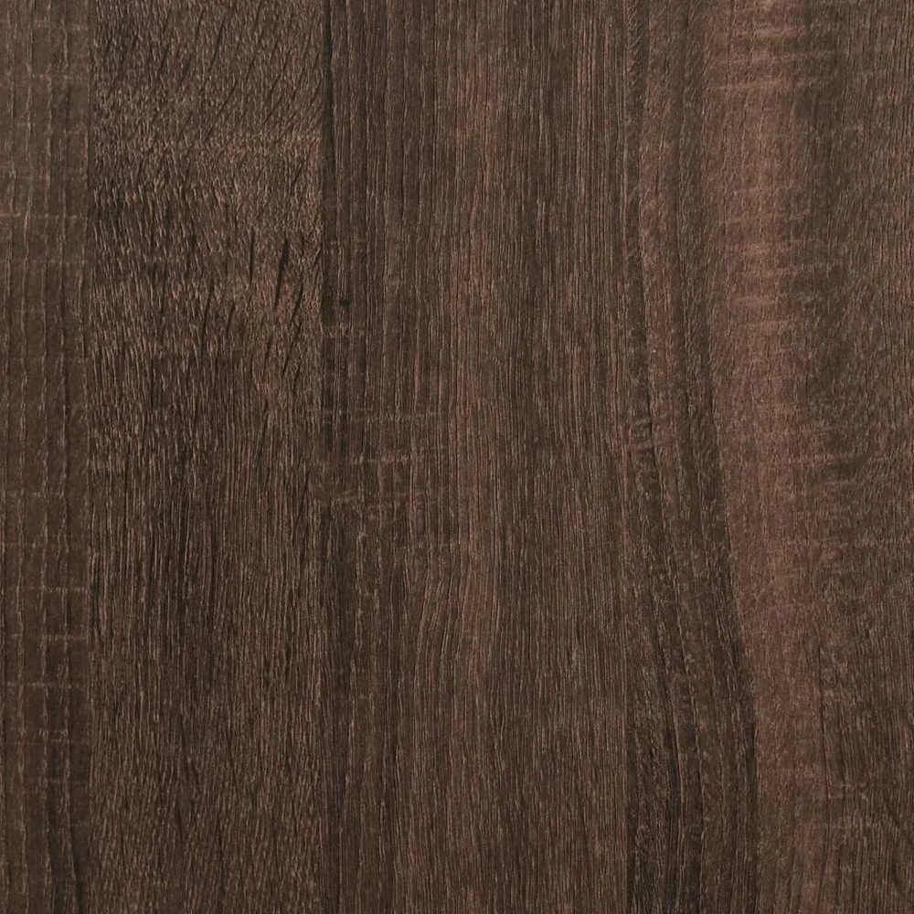 Lova Lovos rėmas, rudas ąžuolo, 135x190cm, apdirbta mediena/metalas