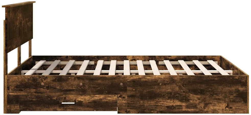 Lovos rėmas Dūminio ąžuolo 140 x 200 cm Apdirbta mediena