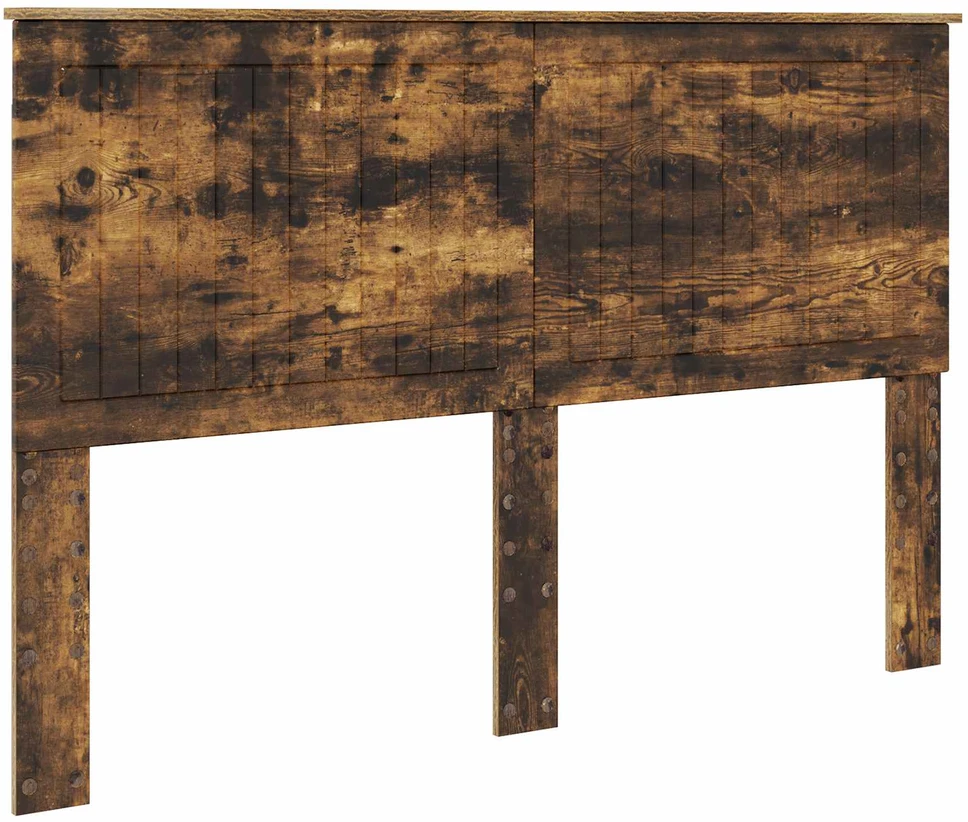 Lovos rėmas Rūkyta ąžuolas 150 x 200 cm Kietos pušies mediena