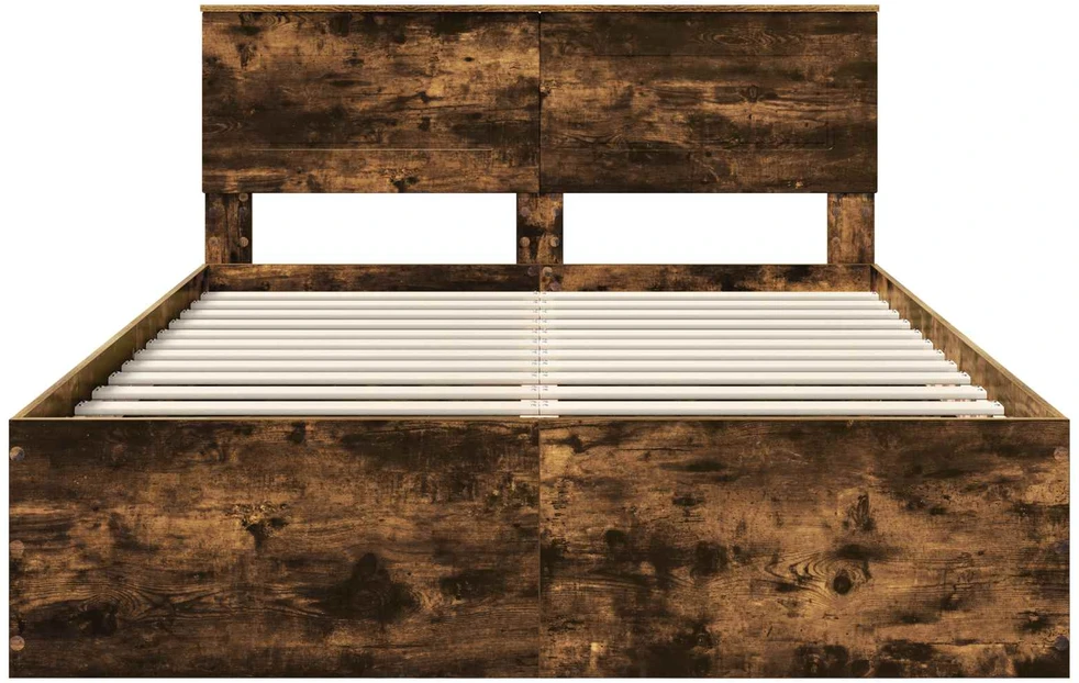 Lovos rėmas Rūkyta ąžuolas 150 x 200 cm Apdirbta mediena