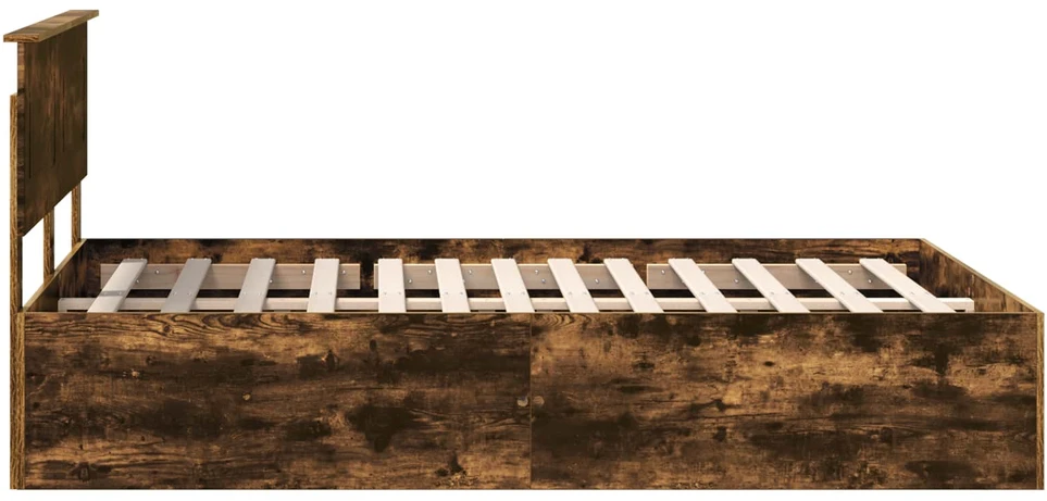 Lovos rėmas Rūkyta ąžuolas 150 x 200 cm Apdirbta mediena