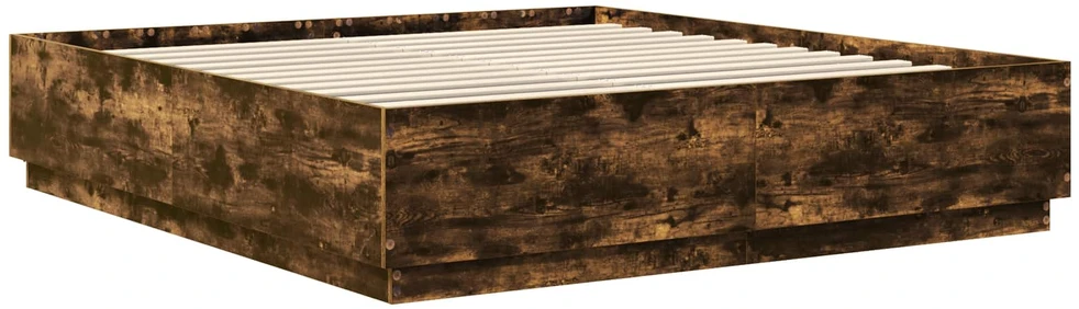 Lovos rėmas Rūkyta ąžuolas 200 x 200 cm Apdirbta mediena