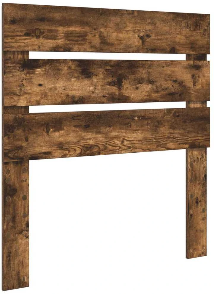 Lova Lovos rėmas Rūkyta ąžuolas 90 x 200 cm Inžinerinė mediena