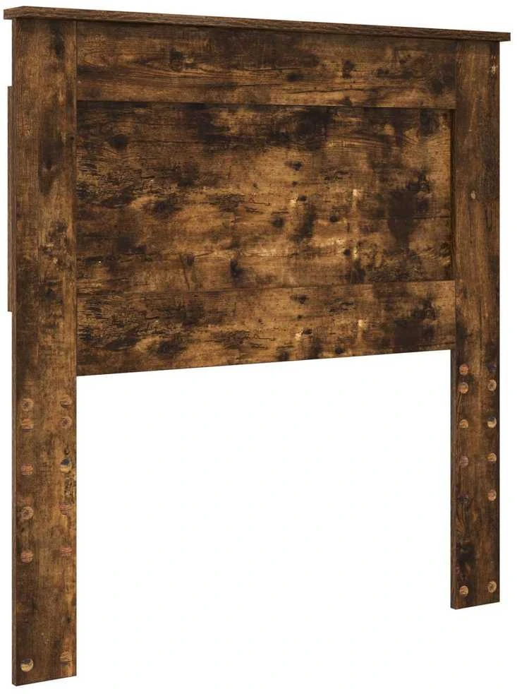 Lova Lovos rėmas Rūkyta ąžuolas 90 x 200 cm Inžinerinė mediena