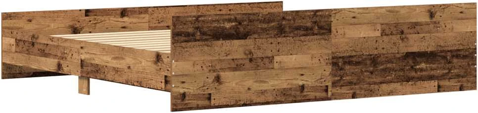 Lovos rėmas Senovinis medis 203 x 203 x 50 cm Apdirbta mediena