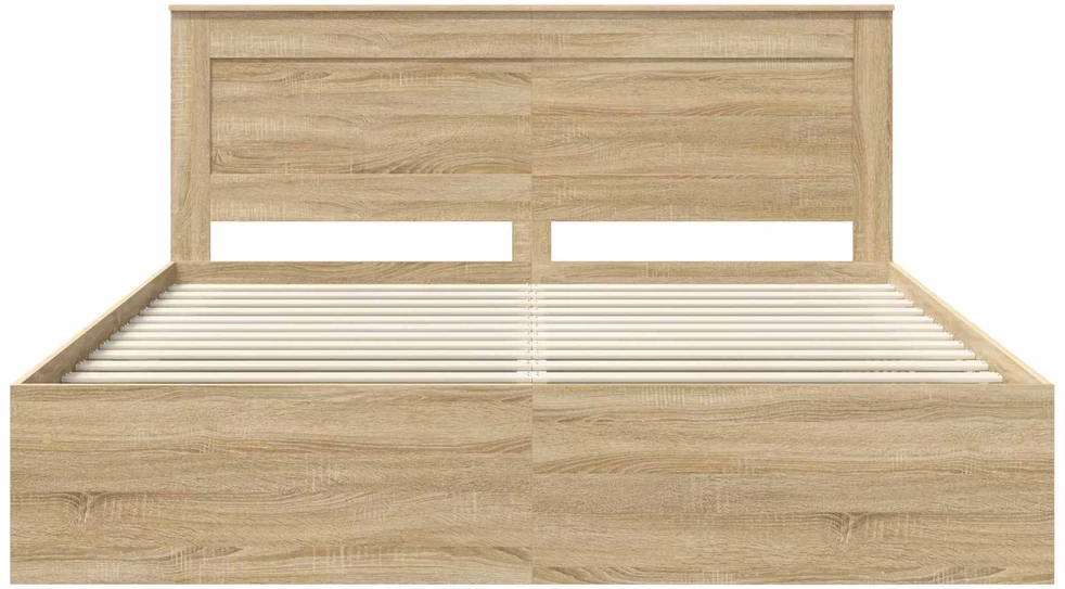 Lovos rėmas Sonoma ąžuolas 200 x 200 cm Apdirbta mediena