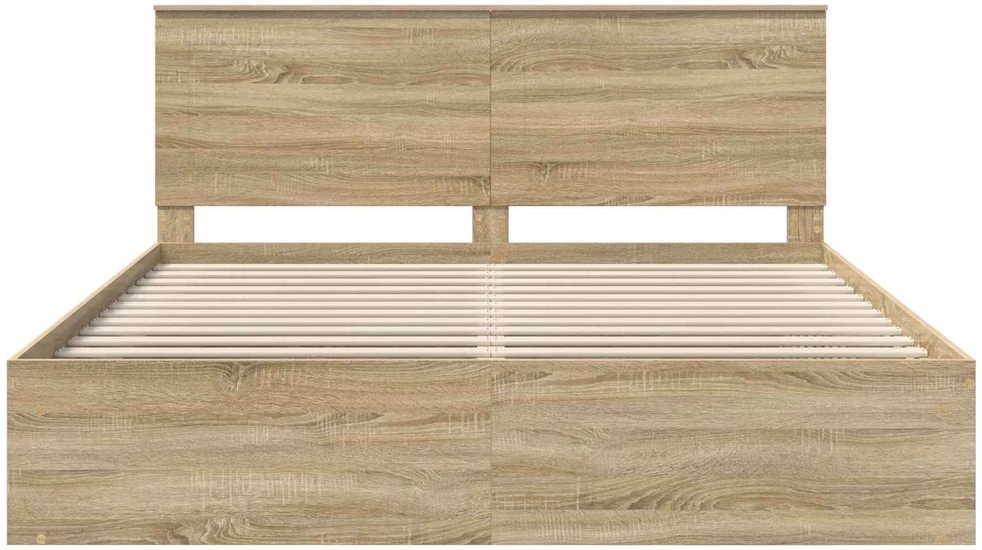 Lovos rėmas Sonoma 200 x 200 cm Kietos pušies mediena