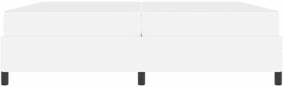 Lovos rėmas su čiužiniu Balta 200 x 200 cm audinys