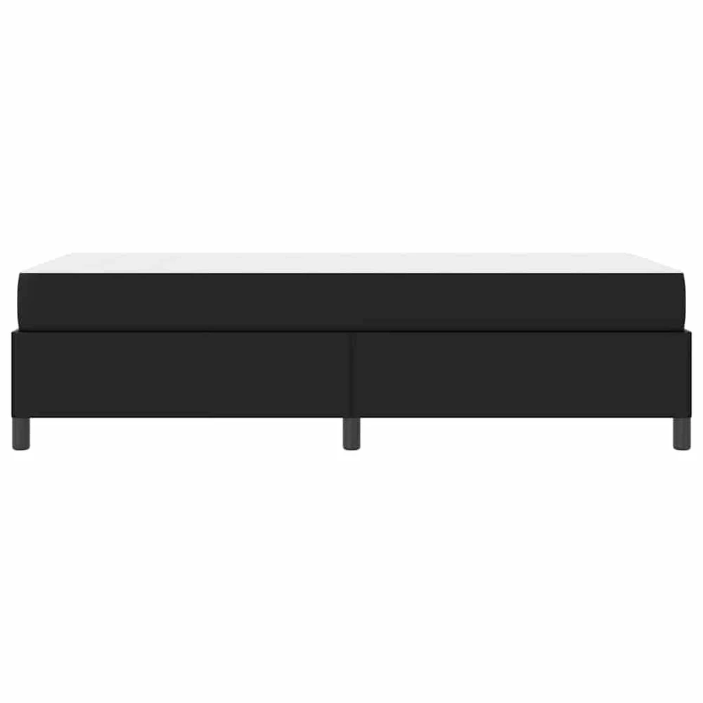 Lova Lovos rėmas su čiužiniu Juoda 90 x 200 cm audinys