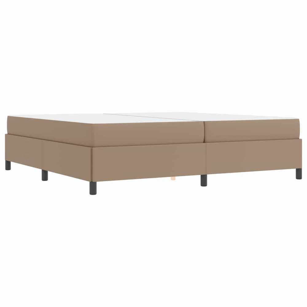 Lovos rėmas su čiužiniu Kapučino 200 x 200 cm audinys