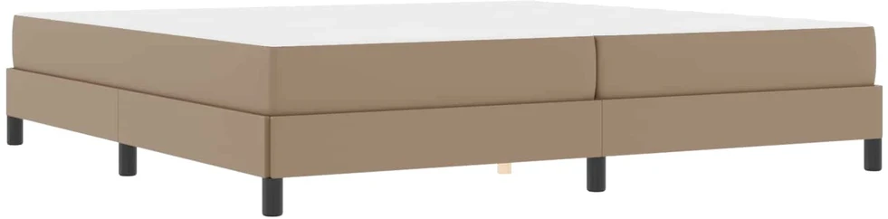 Lovos rėmas su čiužiniu Kapučino 200 x 200 cm audinys